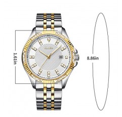 Olika 여성용 시계, 자동식 기계식 시계 - 스테인레스 스틸 스켈레톤 시계, 야광 방수 시계, 세련된 여성용 비즈니스 시계
