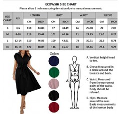 여성을위한 ECOWISH 여름 드레스 2022 하이 넥 민소매 레이스 라인 섹시한 짧은 드레스 졸업 칵테일 Sundress