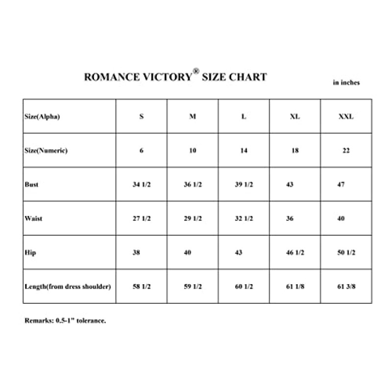 ROMANCE VICTORY 여성용 반팔 V 넥 바닥 길이 엠파이어 허리 신부 들러리 댄스 파티 드레스