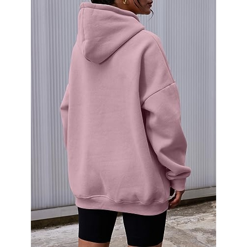 AUTOMET Womens Oversize Hoods 양털 스웨터 후드 풀오버 2023 패션 가을 옷 트렌디 한 의상 겨울 스웨터