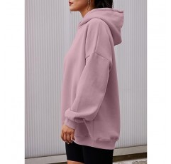 AUTOMET Womens Oversize Hoods 양털 스웨터 후드 풀오버 2023 패션 가을 옷 트렌디 한 의상 겨울 스웨터