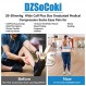 DZSoCoki 와이드 송아지 (M-4XL 압축 양말 여성 남성, 20-30mmhg 플러스 사이즈 압축 양말 간호사 임신 지원