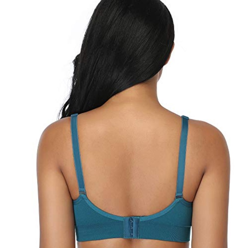 GXXGE 4Pack 모유 수유를위한 간호 브래지어 출산 브래지어는 실크 원활한 임신 Bralette 속옷을 밀어