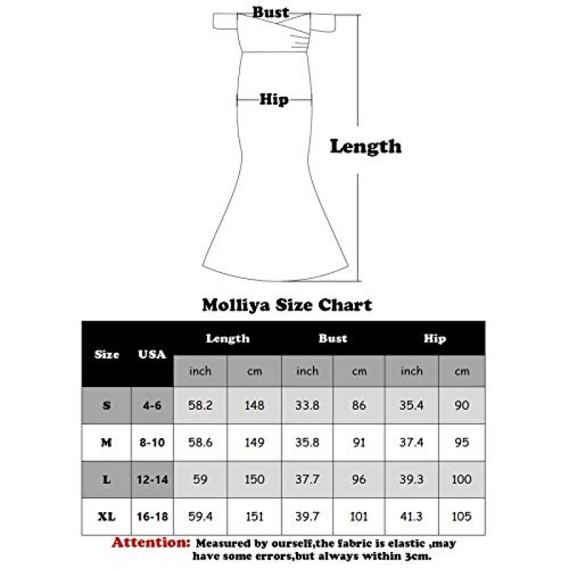 Molliya 출산 긴 드레스 오프 어깨 우아한 장착 가운 스트레치 맥시 사진 드레스