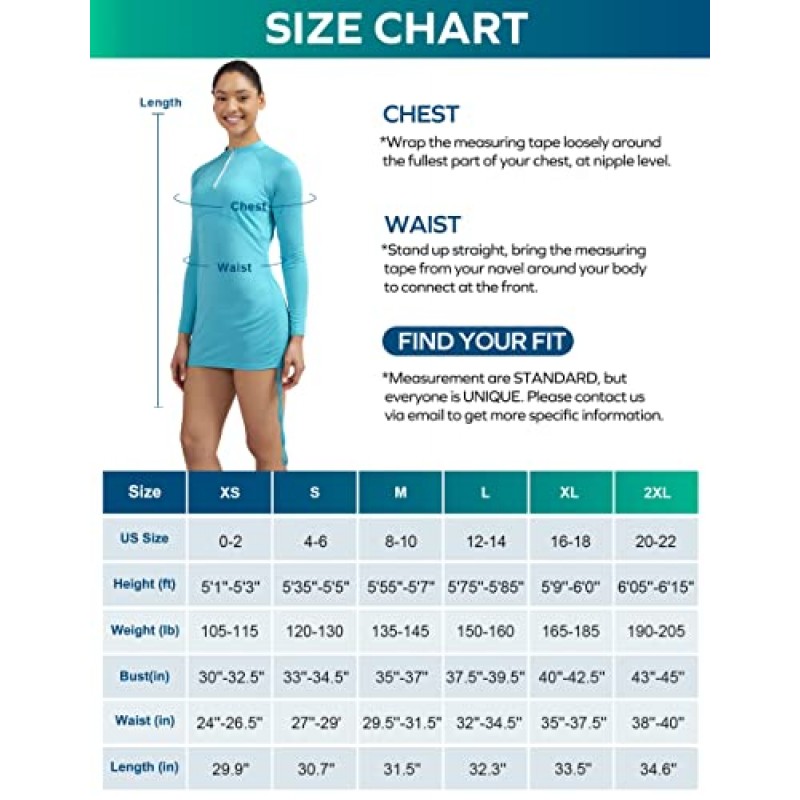Ewedoos 여성용 래쉬 가드, 자외선 차단 의류 여성용 SPF 셔츠 UPF 50+ 수영복 탑 하이킹 서핑 낚시