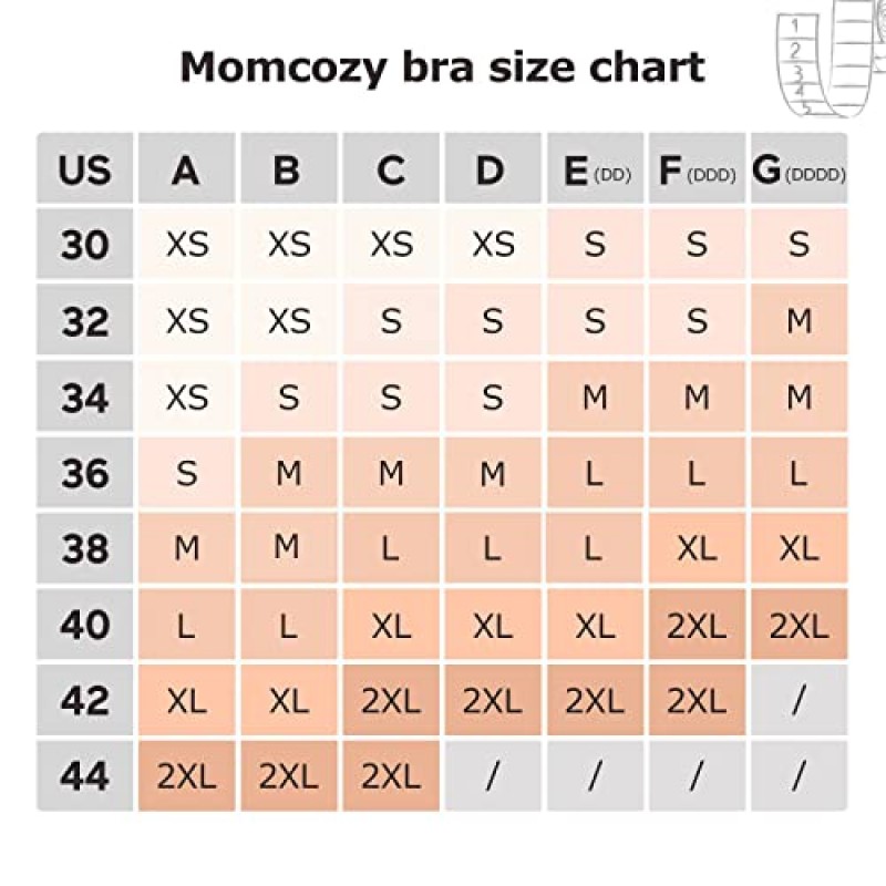 Momcozy 핸즈프리 펌핑 브라, 조절 가능한 유축기 고정 및 수유 브라