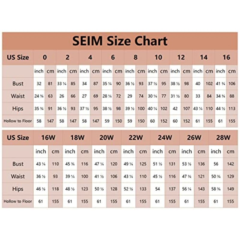 SEIM 여성용 플러터 슬리브 신부 들러리 드레스 긴 포켓 V 넥 쉬폰 공식 드레스 SE101