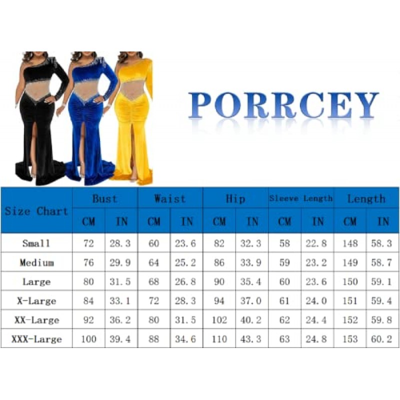 PORRCEY 여성 섹시한 뜨거운 드릴링 프로세스 섹시한 드레스 파티 클럽 나이트 드레스