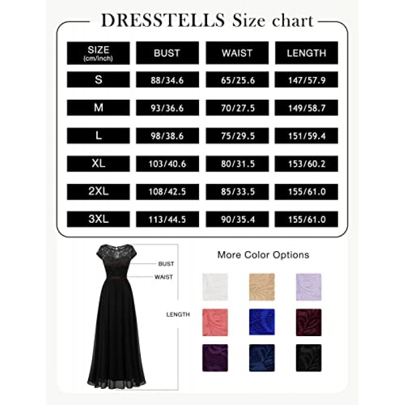 DRESSTELLS 여성 포멀 드레스, 2023 민소매 웨딩 게스트 드레스, 칵테일 파티 프릴 밑단 분할 드레스