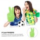 Veemoon 3pcs 폼 핑거 축구 어린이를위한 장난감 Juguetes para Sports Foam Finger Giant Foam