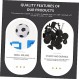 Football Game 1pc Table Tennis Kid Football Indoor Soccer Ball Sports Toys Kidult Toys Kids Playsets Creative Creative Funny Children Toy Manual Billiards