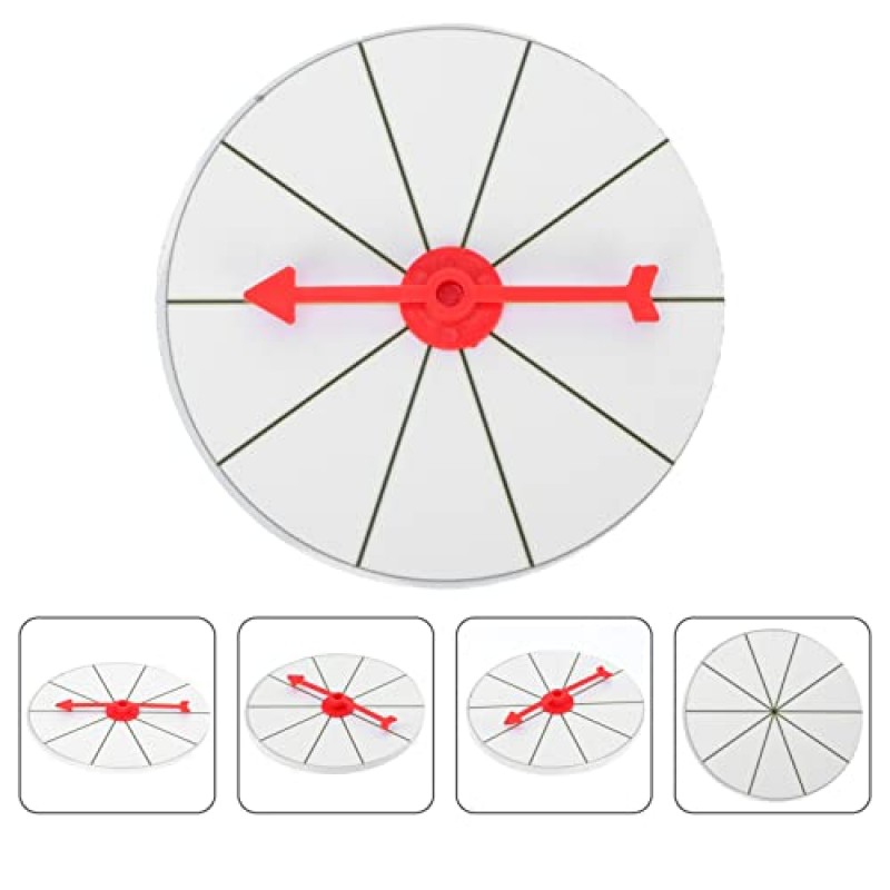 Cabilock 장난감 어린이 장난감 복권 바퀴 상금 바퀴 1Pc 상금 바퀴 작은 회전 플레이트 그리기 게임 교수형 턴테이블 파티 게임 소품 카지노 상금 바퀴 Kidult 장난감 파티 복권 게임 어린이 장난감