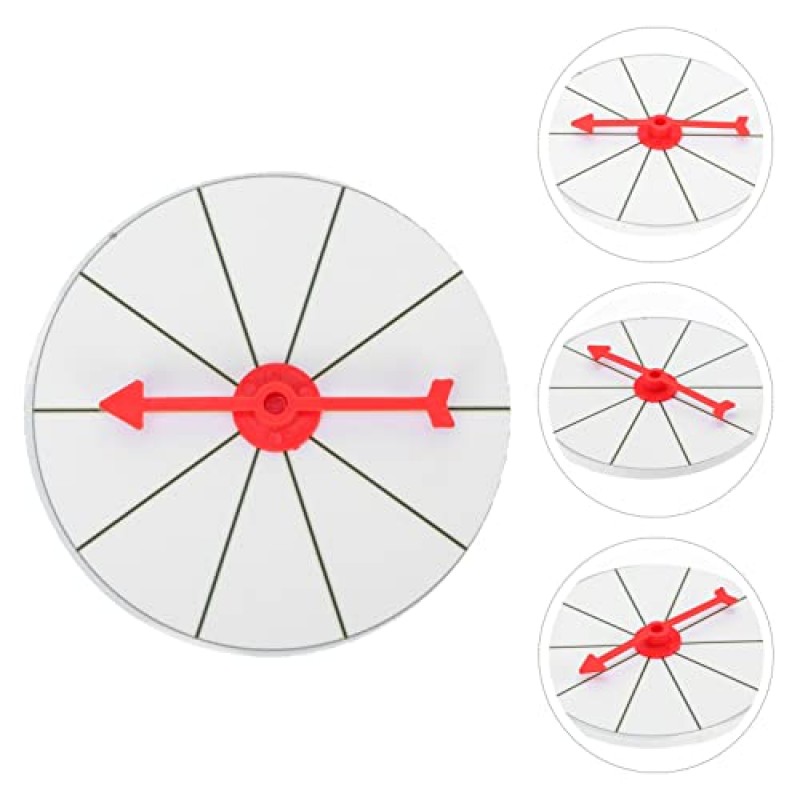 Cabilock 장난감 어린이 장난감 복권 바퀴 상금 바퀴 1Pc 상금 바퀴 작은 회전 플레이트 그리기 게임 교수형 턴테이블 파티 게임 소품 카지노 상금 바퀴 Kidult 장난감 파티 복권 게임 어린이 장난감