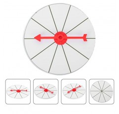 Cabilock 장난감 어린이 장난감 복권 바퀴 상금 바퀴 1Pc 상금 바퀴 작은 회전 플레이트 그리기 게임 교수형 턴테이블 파티 게임 소품 카지노 상금 바퀴 Kidult 장난감 파티 복권 게임 어린이 장난감