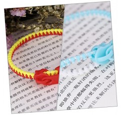 SAFIGLE 지퍼 팔찌 우정 Braclets Kidult 장난감 어린이를위한 팔찌 우정 팔찌 어린이 팔찌 가방 바구니 Stuffers 어린이 지퍼 팔찌 다채로운 팔찌 100 Pcs