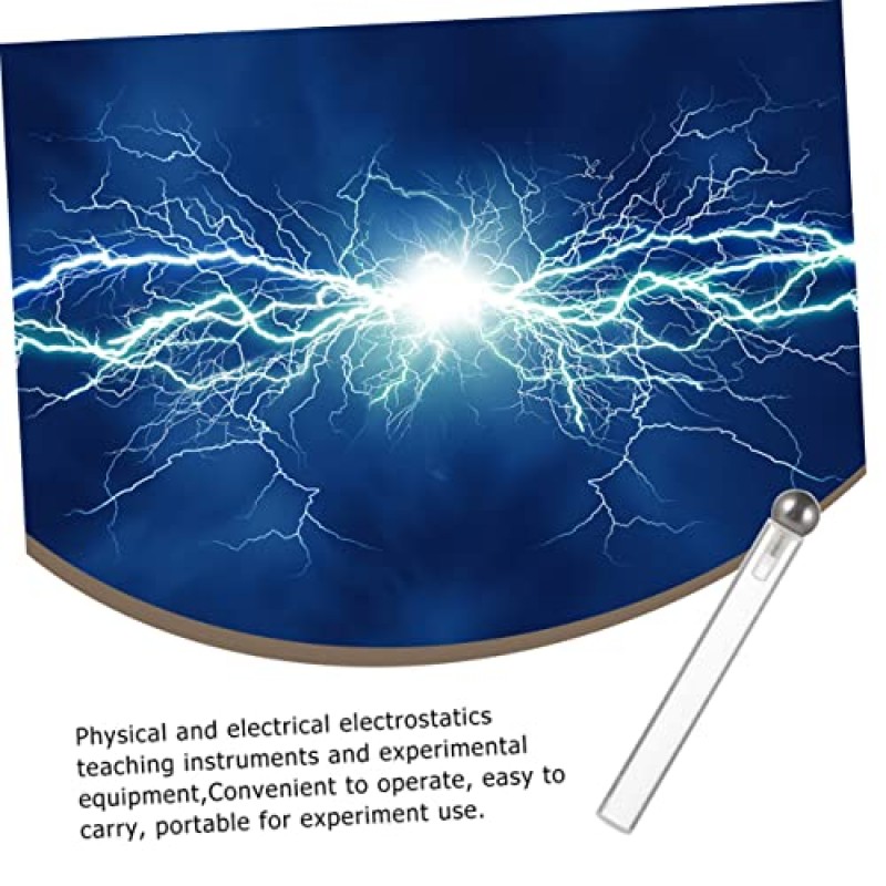 Totority 3pcs Electroscope 공 모델 도구 키트 어린이를위한 키트 플라스틱 Playes 물리학 전기 모델 도구 장난감 어린이를위한 Rayan 장난감 물리학 실험 도구 실험실 공급 학교 용품