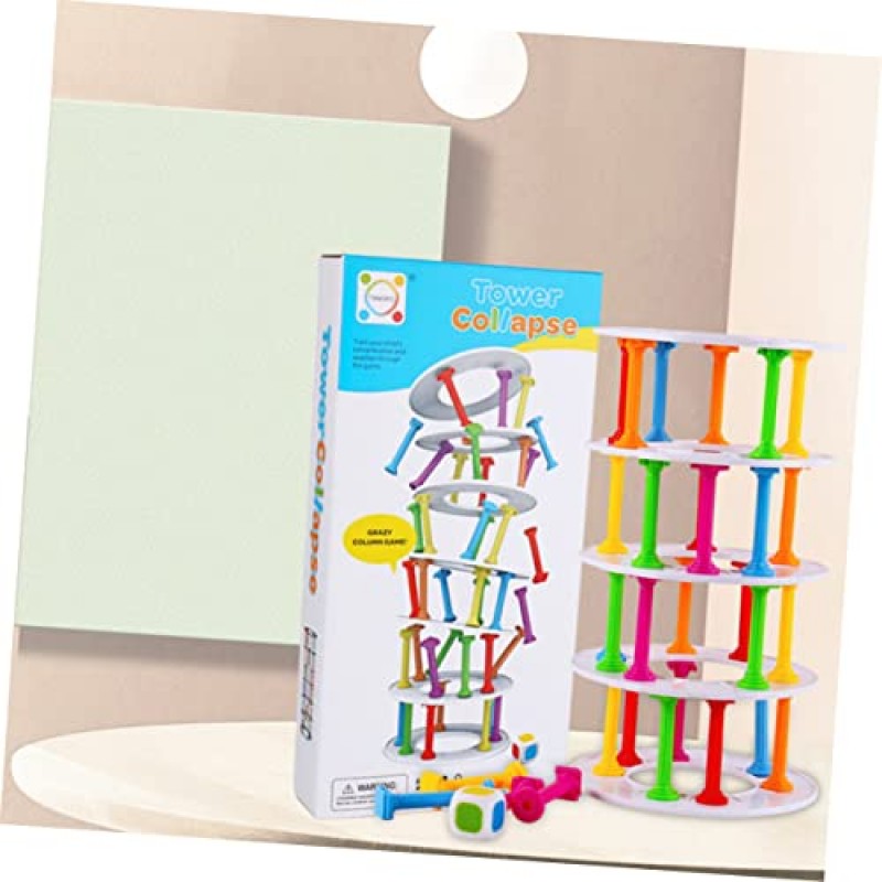 Ibasenice 3 세트 어린이를위한 장난감 데스크탑 장난감 스태킹 장난감 어린이를위한 장난감 kidcraft playset Kids playset Building