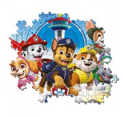 클레멘토니 29105, 어린이를 위한 Paw Patrol 슈퍼컬러 퍼즐 -180개, 7세 이상