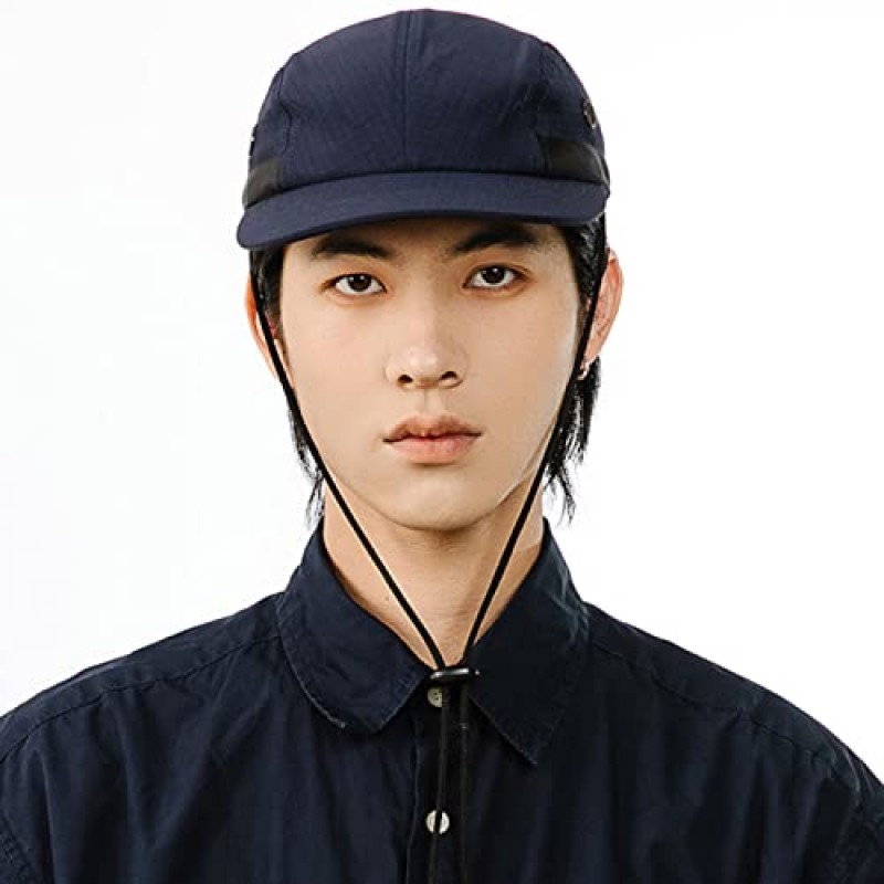 CLAPE 방수 야구 모자 사냥 낚시 캠핑을위한 남자 야외 태양 모자 Unconstructed Plain Trucker Cap