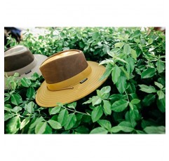 KANUT SPORTS Bouie Safari Sun Hat 빠른 건조, 챙이 넓은, 자외선 차단 UPF 50+ 낚시, 캠핑, 하이킹, 남녀공용 머스타드