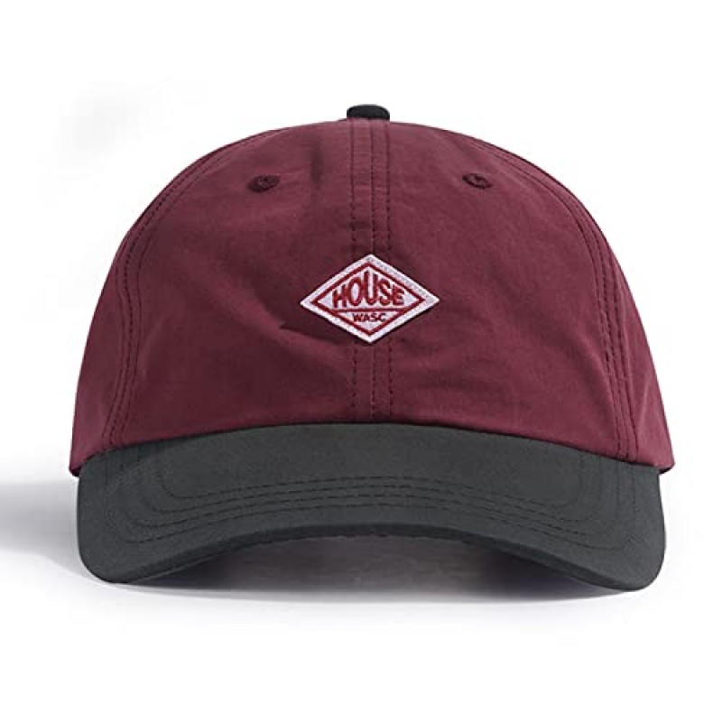 Croogo 야구 모자 Mens Trucker Hats 로우 프로파일 투톤 코튼 아빠 모자 클래식 스냅 백 모자 달리기를위한 조절 가능한 크기