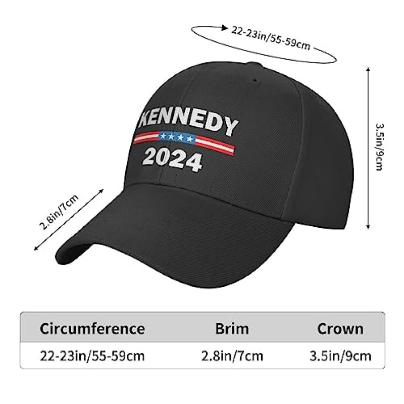 Gymini 케네디 대통령 모자 케네디 2024 저장 미국 모자 안티 바이든 모자 민주당 모자 스포츠 야구 아빠 트럭 운전사 모자