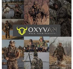 OXYVAN 오리 사냥 방수 바지, 600G 고무 부츠 절연, 네오프렌 Realtree MAX5 카모 낚시 가슴 방수 바지, 남성 및 여성용