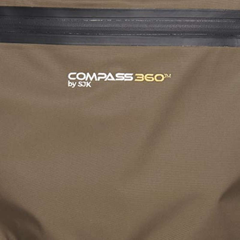 Compass 360 Stillwater II 통기성 낚시 가슴 Stockingfoot Wader(전화 보관함 및 성인용 따뜻한 주머니 포함)