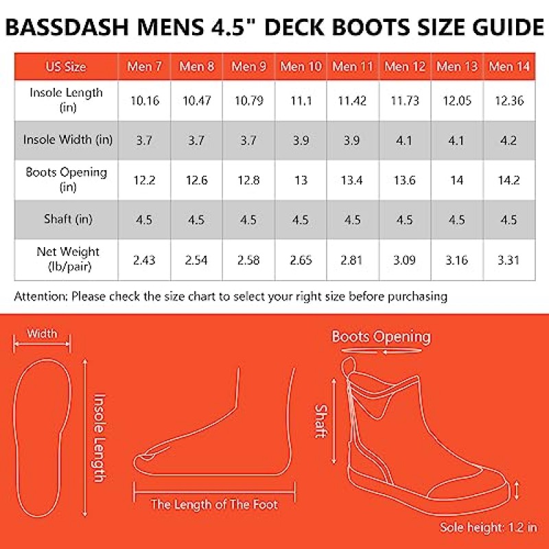 BASSDASH 남성용 4.5