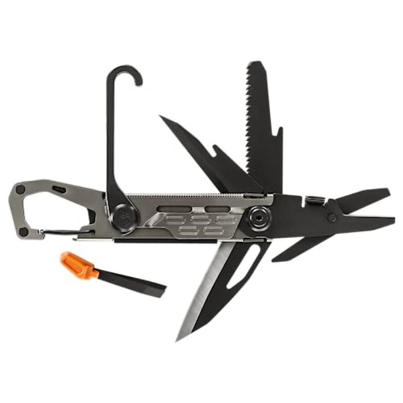 Gerber Gear Stake Out 캠핑 멀티툴, 11-in-1, 그래파이트 [31-003842]