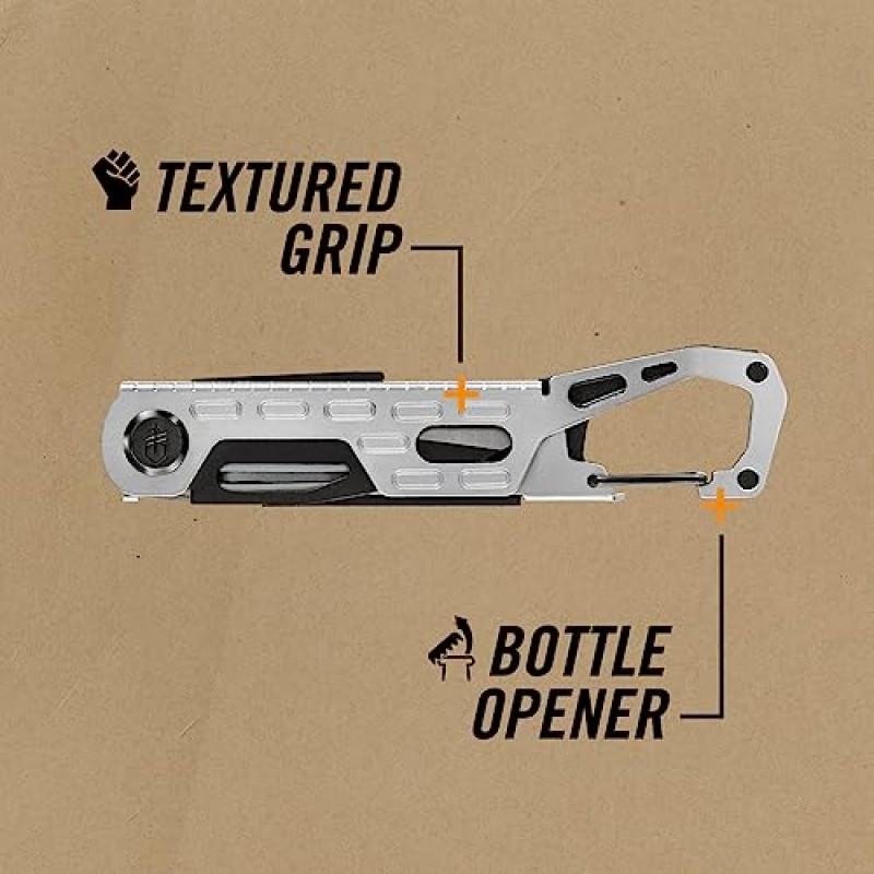 Gerber Gear Stake Out 캠핑 멀티툴, 11-in-1, 그래파이트 [31-003842]