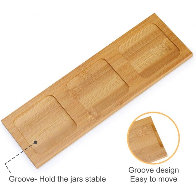 Lucky Goddness 도자기 설탕 및 조미료통 3개 세트, 8.8 fl oz (숟가락 포함)