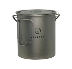 Valtcan 750ml 티타늄 포트 백패킹 머그 25.4온스