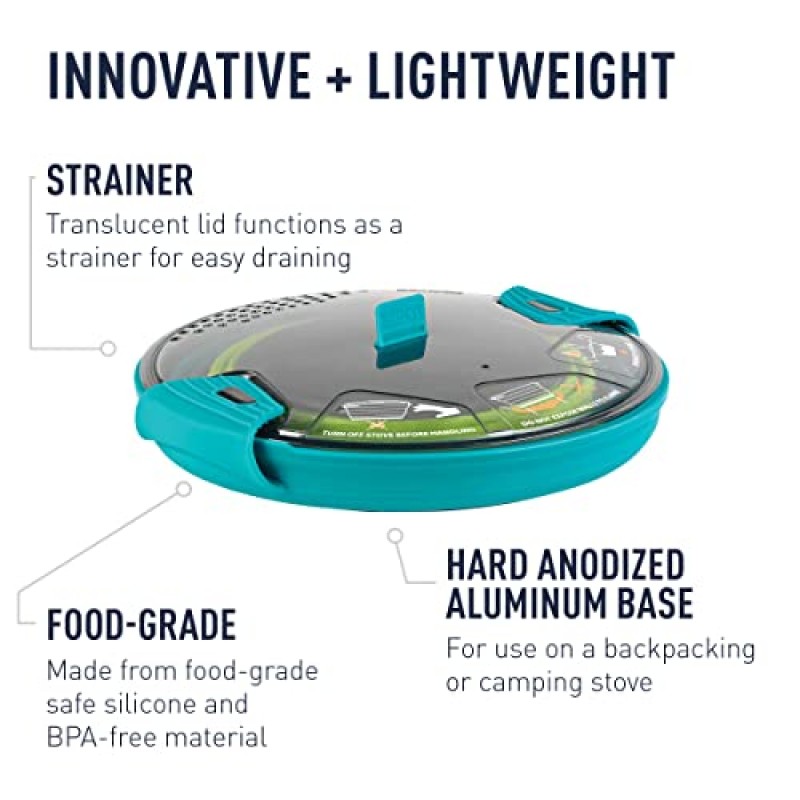 배낭여행 및 캠핑을 위한 Sea to Summit X-Pot 5피스 조리기구 세트