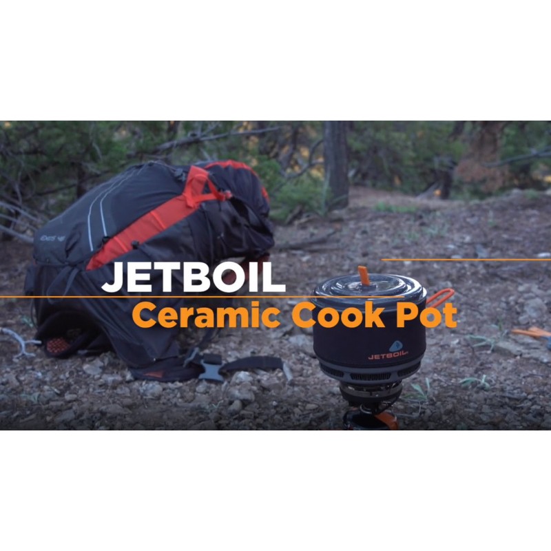 Jetboil 캠핑 및 백패킹 스토브용 Jetboil 1.5L 세라믹 FluxRing 요리 냄비