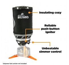 Jetboil 스모 캠핑 및 배낭여행용 스토브 요리 시스템