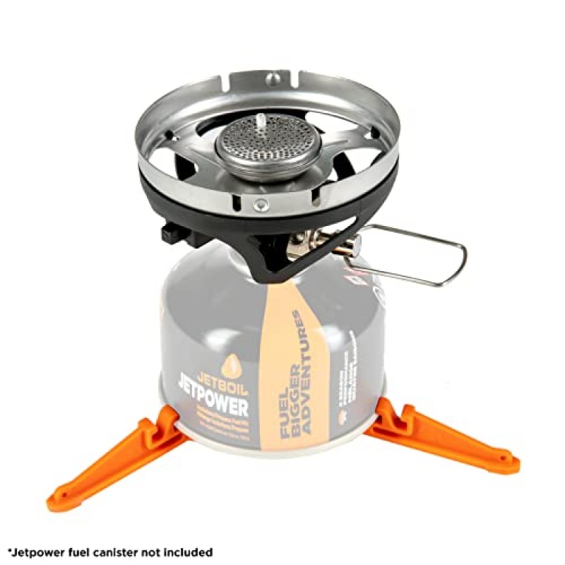 Jetboil MicroMo 조절 가능한 열 제어 기능을 갖춘 경량 정밀 캠핑 및 백패킹 스토브 요리 시스템