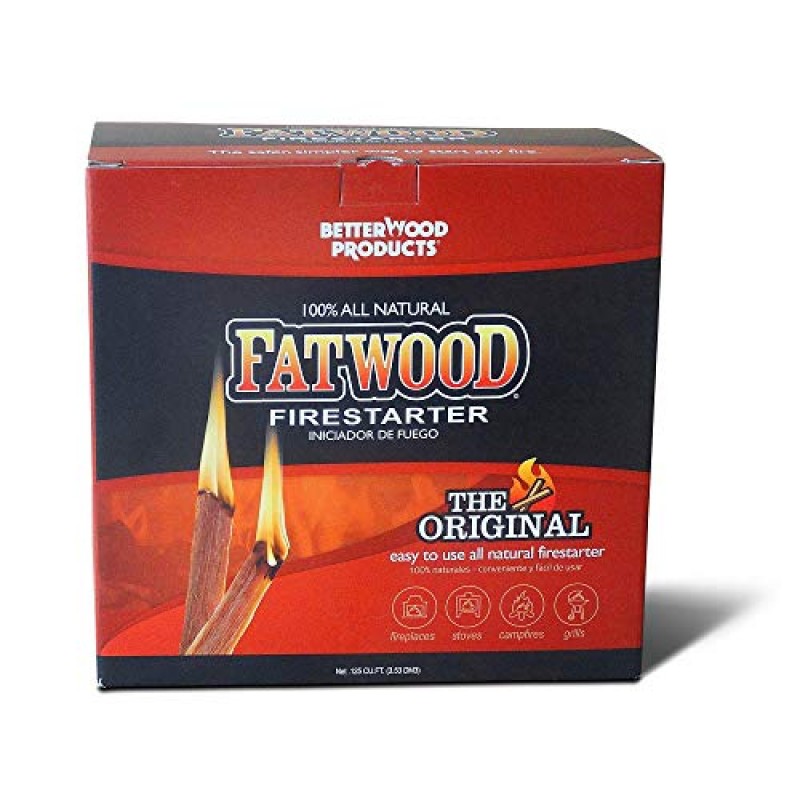 캠프파이어, 바비큐 또는 펠렛 스토브용 Betterwood 10lb Firestarter(2팩) 및 Betterwood Pine 5lb Firestarter(2팩); 무독성 및 방수