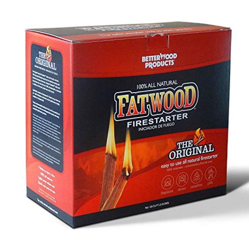 캠프파이어, 바비큐 또는 펠렛 스토브용 Betterwood 10lb Firestarter(2팩) 및 Betterwood Pine 5lb Firestarter(2팩); 무독성 및 방수