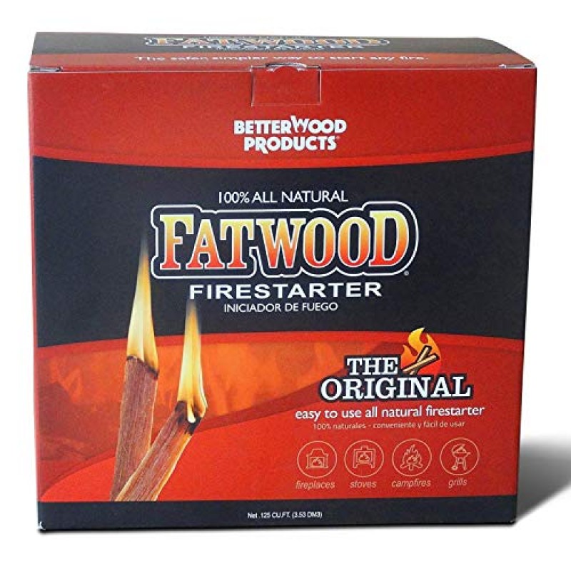 캠프파이어, 바비큐 또는 펠렛 스토브용 Betterwood 10lb Firestarter(2팩) 및 Betterwood Pine 5lb Firestarter(2팩); 무독성 및 방수