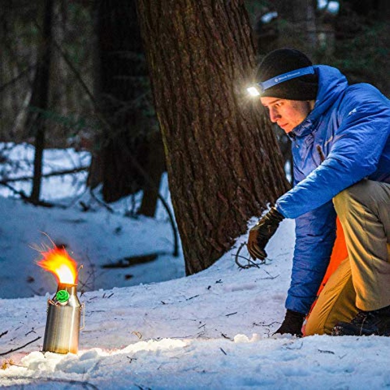 Kelly Kettle Trekker - 스테인레스 스틸 캠프 주전자 - 최고의 캠핑 주전자로 물을 빨리 끓이고, 모든 천연 바이오 연료를 사용하고, 음식을 재수화하거나 식사를 요리합니다.