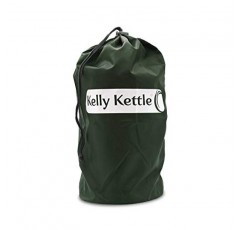 Kelly Kettle Trekker - 스테인레스 스틸 캠프 주전자 - 최고의 캠핑 주전자로 물을 빨리 끓이고, 모든 천연 바이오 연료를 사용하고, 음식을 재수화하거나 식사를 요리합니다.