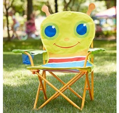 Melissa & Doug Sunny Patch Giddy Buggy 접이식 잔디밭 및 캠핑 의자(편안함 없는 포장)