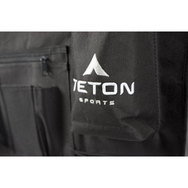 TETON 스포츠 침대 정리함; 훌륭한 캠핑 및 사냥 장비; TETON 스포츠 캠핑 침대의 완벽한 동반자; 머스트해브 , 블랙, 39인치 X 12인치