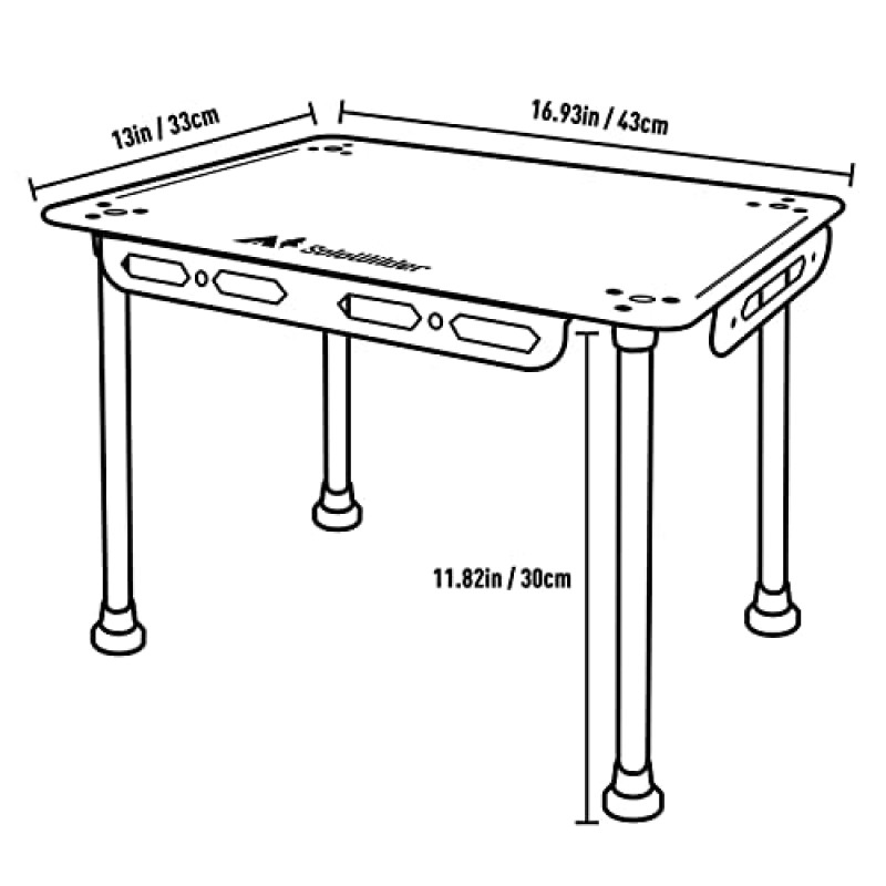 SoloWilder BlackBee T4 알루미늄 캠핑 테이블 야외 경량 피크닉 테이블…