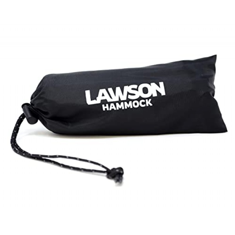 Lawson Hammock Ultimate Stabilizer 키트 - Blue Ridge 캠핑 해먹과 호환 가능, 반사 파라코드, 카라비너, 알루미늄 스테이크, 캐리 슬리브 포함