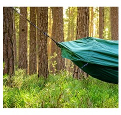 Lawson Hammock Ultimate Stabilizer 키트 - Blue Ridge 캠핑 해먹과 호환 가능, 반사 파라코드, 카라비너, 알루미늄 스테이크, 캐리 슬리브 포함