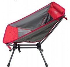 ALPS 등산 심머 캠핑 의자, 원 사이즈, 살사/차콜 - 새 제품