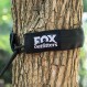 Fox Outfitters Neolite 더블 캠핑 해먹 - 배낭 여행, 여행, 해변, 마당용 경량 휴대용 나일론 낙하산 해먹. 해먹 스트랩 및 스틸 카라비너 ​​포함(하늘색/회색)