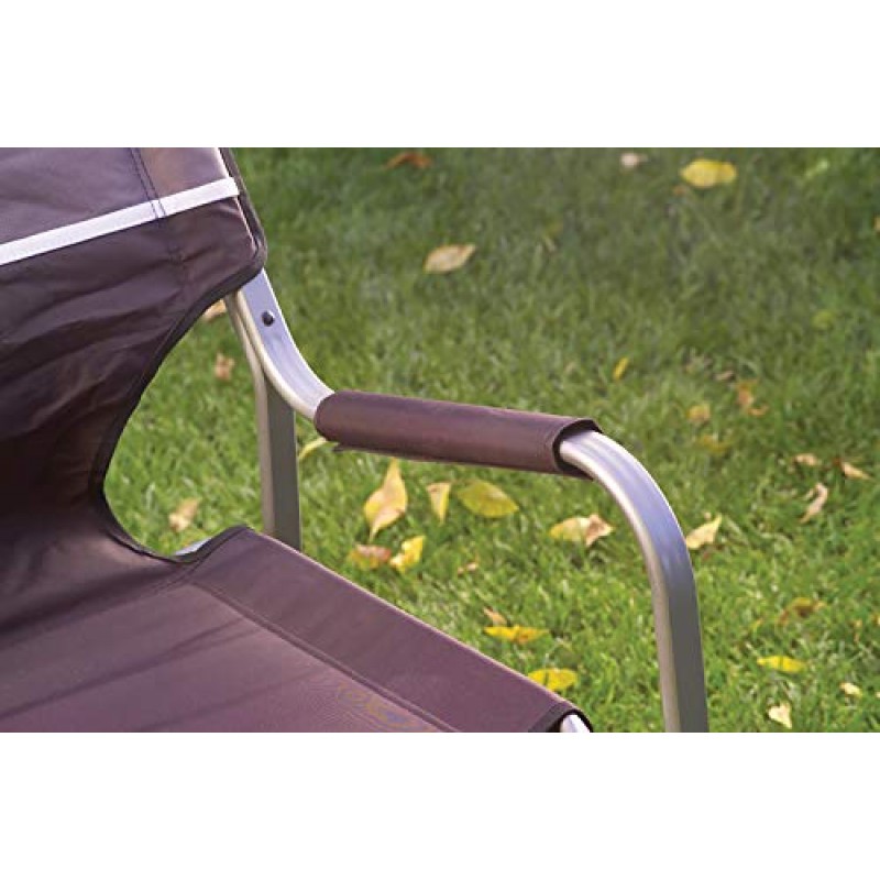 사이드 테이블이 있는 Coleman 캠프 의자 | 접이식 비치 의자 | 테일게이팅, 캠핑 및 야외 활동을 위한 휴대용 갑판 의자